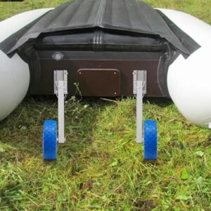 Stainless Steel Plastic Universal Transom Trailer Wheels