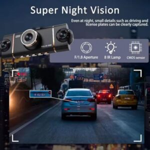 Built-in G Sensor App Control Adjustable Lenses Night Visio