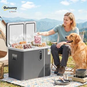 Dual Zone Camping Refrigerator with App Control
