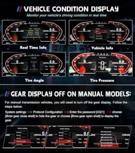 Digital Gauge Cluster