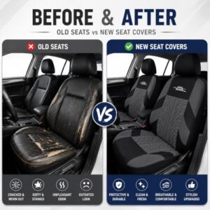 Seat Protectors Charcoal.