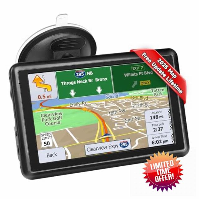5 inch GPS Navigator Sat Nav for Car
