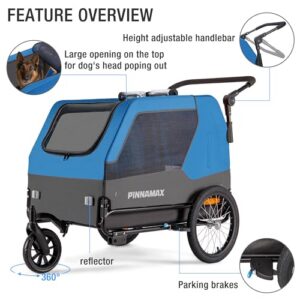 non-slip floor and integrated lead (Blue)
