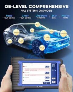 28 Free Reset + Full System Diagnostic Car Fault Code OBD2 Code Reader Scan Tool with HD Camera