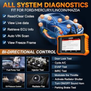 2025 Two-Way Scan Tool for Ford/Lincoln/Mercury/Mazda
