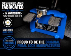 Blue Powder Coated
