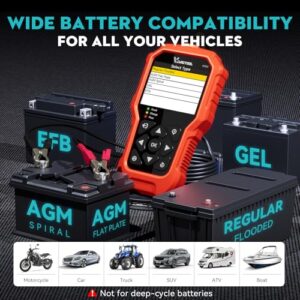 Batteries Checker for Vehicle Truck Motor SUV Boa