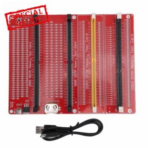 4 in 1 RAM Memory Tester Card for Desktop DDR3 DDR4 DDR5 and Server DDR5 with Dual Power Type C and Battery LED Fault Indicato