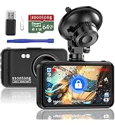 Dash Cam Front and Rear, Dash Cam 1080P Full HD Car Camera Dash Cam W/ 64GB Card Dashcam 170°Wide...