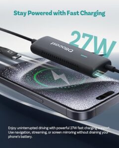 Compatible with OEM Wired CarPlay