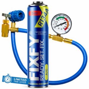 5-in-1 Car Air Conditioning Ultimate Recharge Kit – R134a Gas