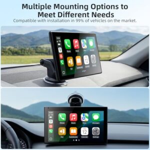 Car Smart Screen with FM/Bluetooth/AUX
