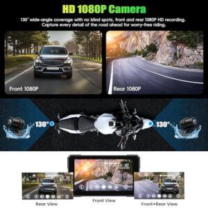 Wireless Car Play & Android Auto for Moto Motorbike