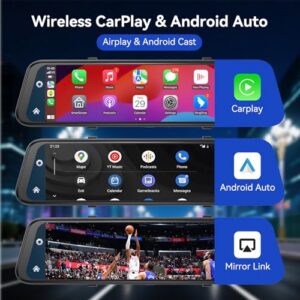 Car Camera DashCam with CarPlay and Android Auto