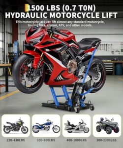 Heavy Duty Foot-Operated Hoist Stand for Quad