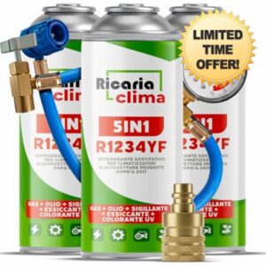 5in1 R1234yf x3 – Air Conditioning Recharge for Car Air Conditioning
