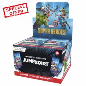 Magic: The Gathering | Marvel Super Heroes Jumpstart Booster Box | 2-Player Card Game