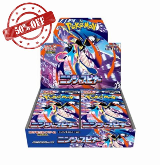 Pokemon TCG | Ninja Spinner | M4 | Japanese | Booster Box | For Collectors 15+ Years