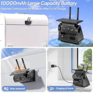 No Wiring 7 Inch 1080P IP69 Waterproof Monitor System for Car
