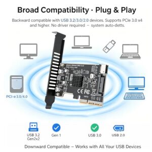 Internal Type C Converter with ASM3242 Chip SATA 15Pin Power for Desktop PC