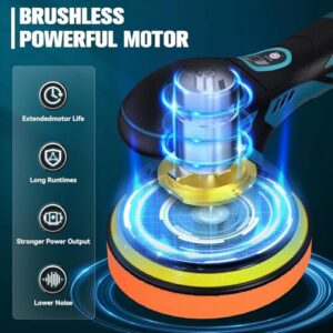 Polishing Machine with 8 Variable Speed 2800-5500RPM & 14PCS Attachments
