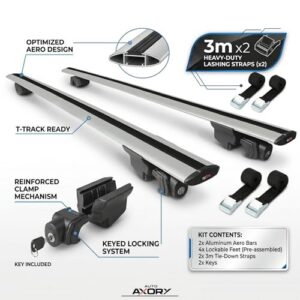 2 Bars with Two Tie Down Straps