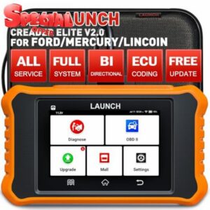 LAUNCH X431 Creader Elite 2.0 Ford OBD2 Scanner