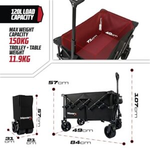 Foldable Trolly for Festival Beach Outdoor Garden Picnic Shopping Fishing