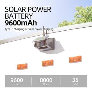 9600mAh Rechargeable Battery 1 Min DIY Installation & Support 2 Split Screen