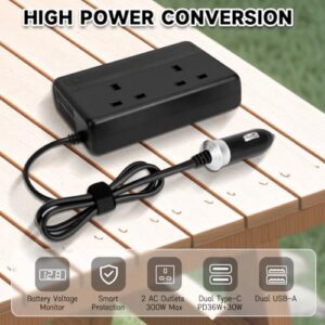 DC 12V to AC 240V
