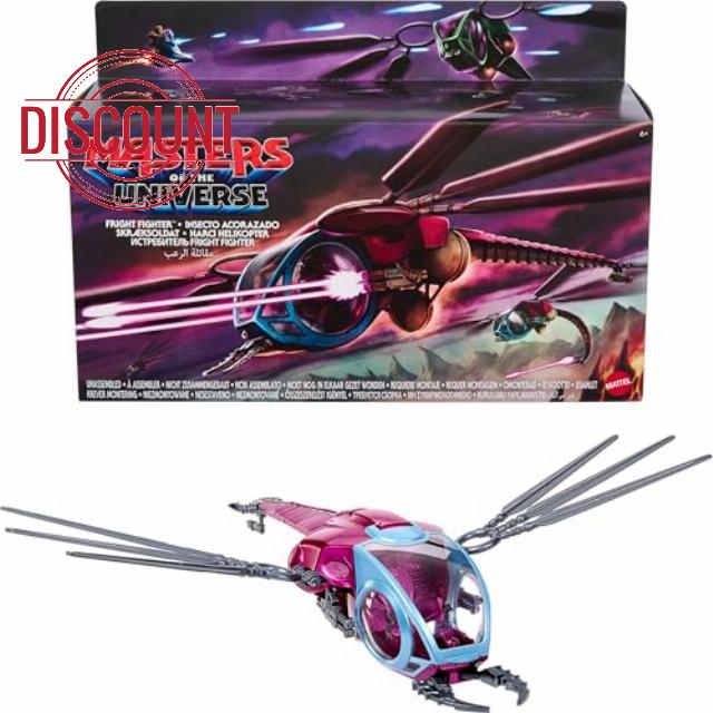 Masters of the Universe 2026 Movie Accurate Origins Fright Fighter Vehicle