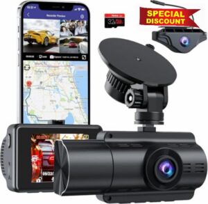 4K Dash Cam Front and Rear