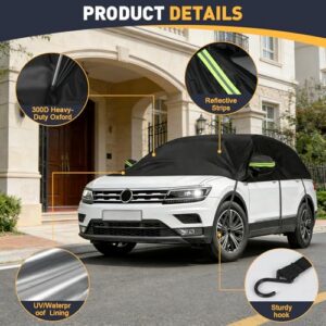 Universal Half Garage Windproof Dustproof Snowproof UV Resista