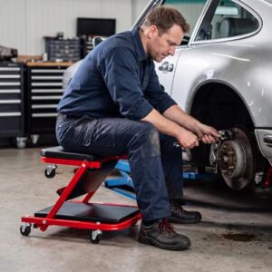 Heavy Duty Roller Garage Seat (150kg