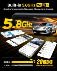 5.8GHz WiFi 6 Up to 20MB/s Download