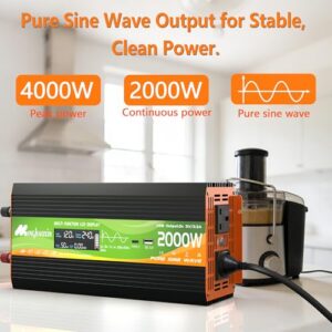 4000W Peak with 2 UK Sockets
