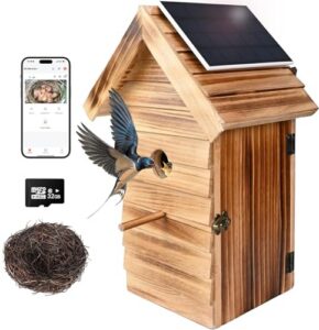 BirdHouse Outdoor Nesting with Auto Capture Photo & Video
