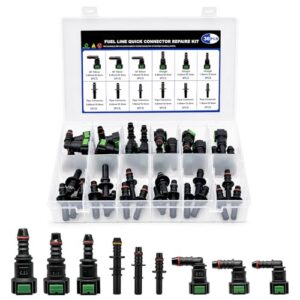 36pcs Fuel Line Quick Connector Assortment Kit