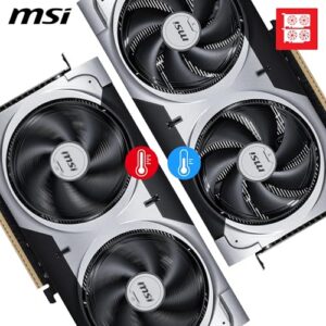 PCIe 5.0 - DUAL-Fan Thermal Design (2 x STORMFORCE FAN) - HDMI 2.1b