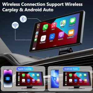 7" HD Portable Car Stereo Touch Screen with Backup Camera