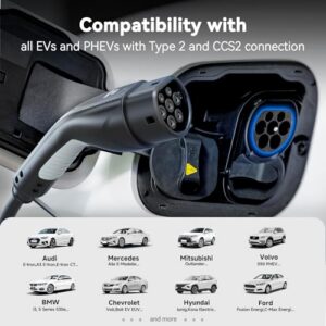 3 Pin UK Plug to Type 2 Car Charge