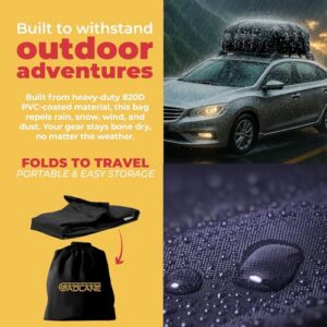 Durable 820D Material - For Travel (Black)