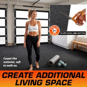 Absorbent/Waterproof/Durable (Includes Double Sided Tape) (USA Made) (Charcoal)