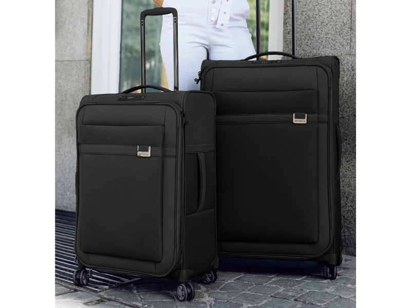 Airea, Samsonite, luggage, hand luggage, cabin luggage, tsa, spinner, upright, toppocket, sidepocket