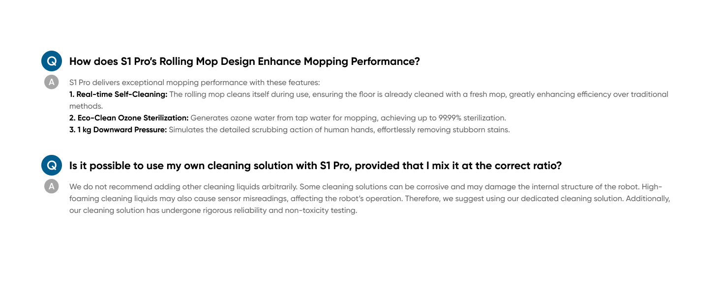 Technical documentation page showing FAQ-style text about Pi Pico Rolling Map Design and operating system compatibility.