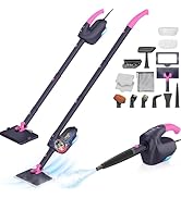 2M Electric Car Wash Brush with Long Handle, Car Cleaning Brush for Caravan Van Truck Boat RV wit...