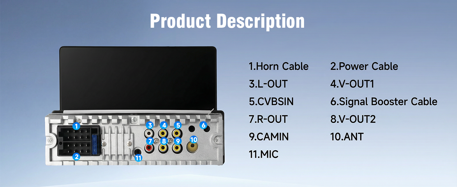 Technical diagram showing product specification details with multiple connector types and cable configurations illustrated.