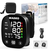 WADEO 5-in-1 Digital Soil Tester with Backlight LCD Display, Dual-Probes Meter for pH, Fertility,...