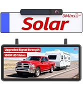 AUTO-VOX Solar Powered Wireless Reversing Camera Kit, 3 Mins DIY Installation, Clear Image Backup...