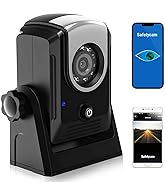 Ecoyoca Car Reversing Camera Kit 7" 1080P Touch Monitor Backup Camera with 64G TF Card, IP69 Wate...